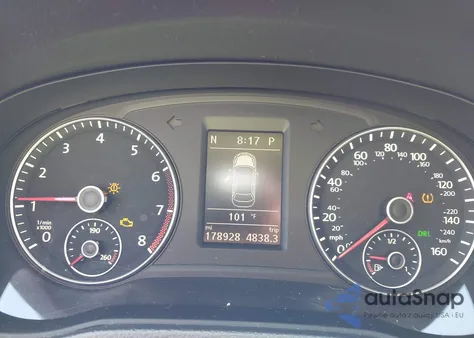 2014 Volkswagen Passat 1.8T Sport from USA, damaged, VIN 1VWBS7A31EC083686